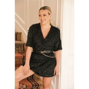 Smash + Tess x Hilary Duff | The Tinsel Skorty Romper Black Size XS